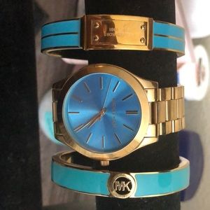 Michael Kors Watch & Bracelets